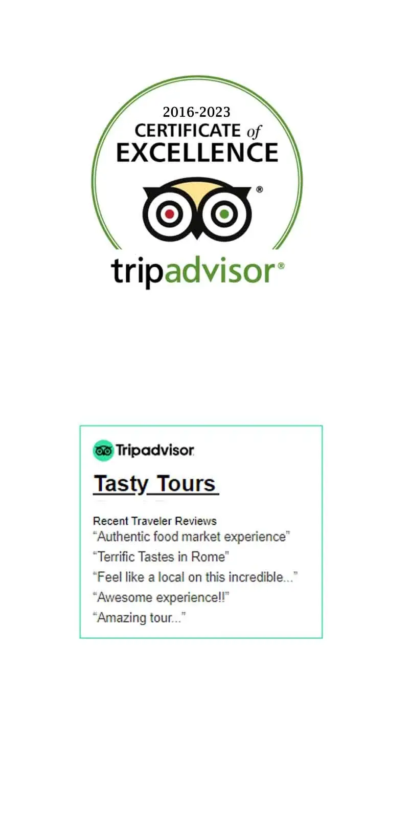 Trip Advisor Reviews